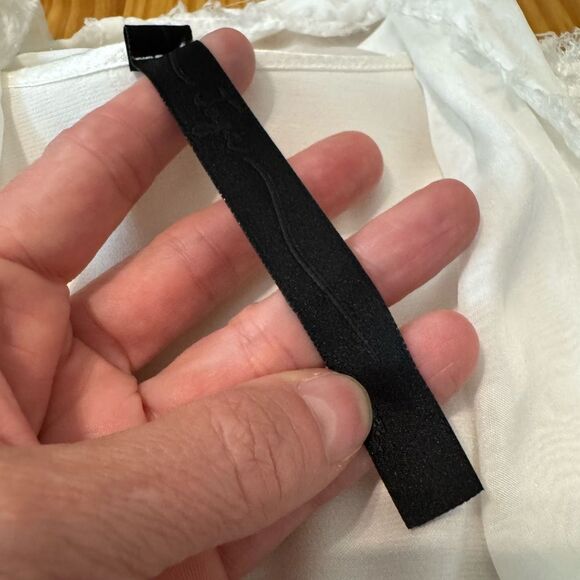 Jaga Satin Ivory Blazer Jacket Raw Hem Edges Womens SZ 1 (US 6) Tie Close Rayon - Picture 4 of 10